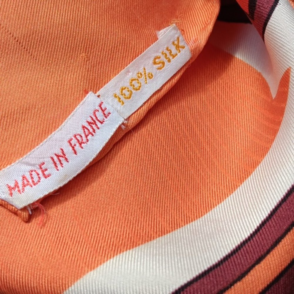 LES COUPES HERMES SCARF BY FRANCOISE DE LA PERRIERE REVERSIBLE OPERA SCARF/SHAWL - Picture 17 of 17